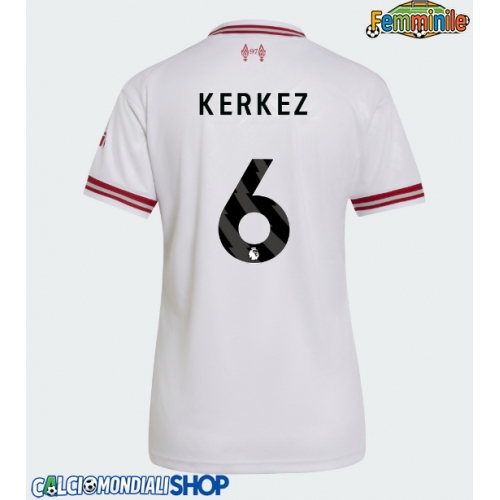 Maglie da calcio Liverpool Milos Kerkez #6 Seconda Maglia Femminile 2026-27 Manica Corta